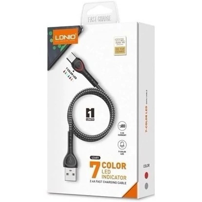 کابل USB به لایتنینگ الدینیو LDNIO LS481 Lightning 1M