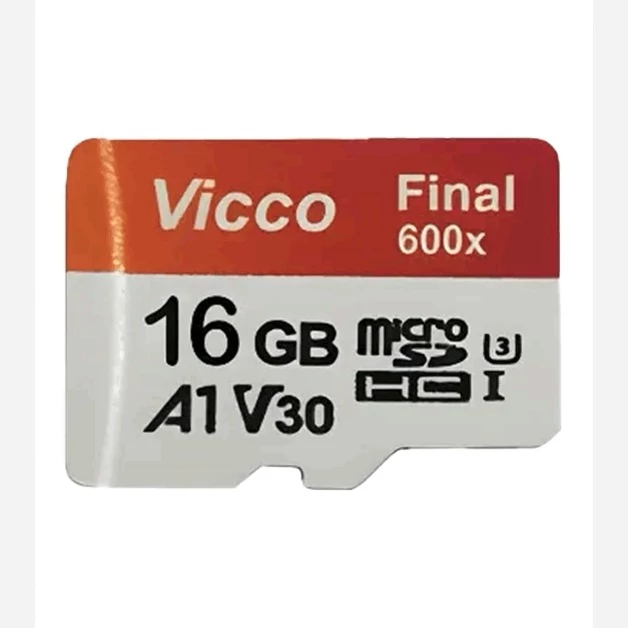 کارت حافظه MicroSDXC ویکومن مدل Final 600X کلاس 10 استاندارد UHS-I U3 A1 V30 سرعت 90MB/s ظرفیت 16 گیگابایت