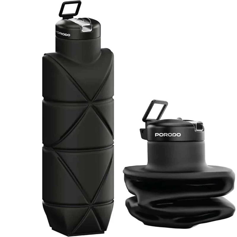 بطری سیلیکونی تاشو پرودو مدل PORODO FOLD-FLAT PDLJ1026