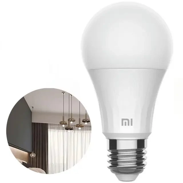 لامپ هوشمند شیائومی Xiaomi مدل XMBGDP03YLK اتصال با Wi Fi Xiaomi Smart Led Bulb (Cool White/6500K) (XMBGDP03YLK
